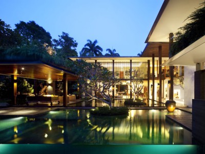 Sun House - fantastisk arkitektur av Guz Architects i Singapore.