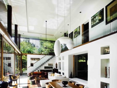 Sun House - fantastisk arkitektur av Guz Architects i Singapore.