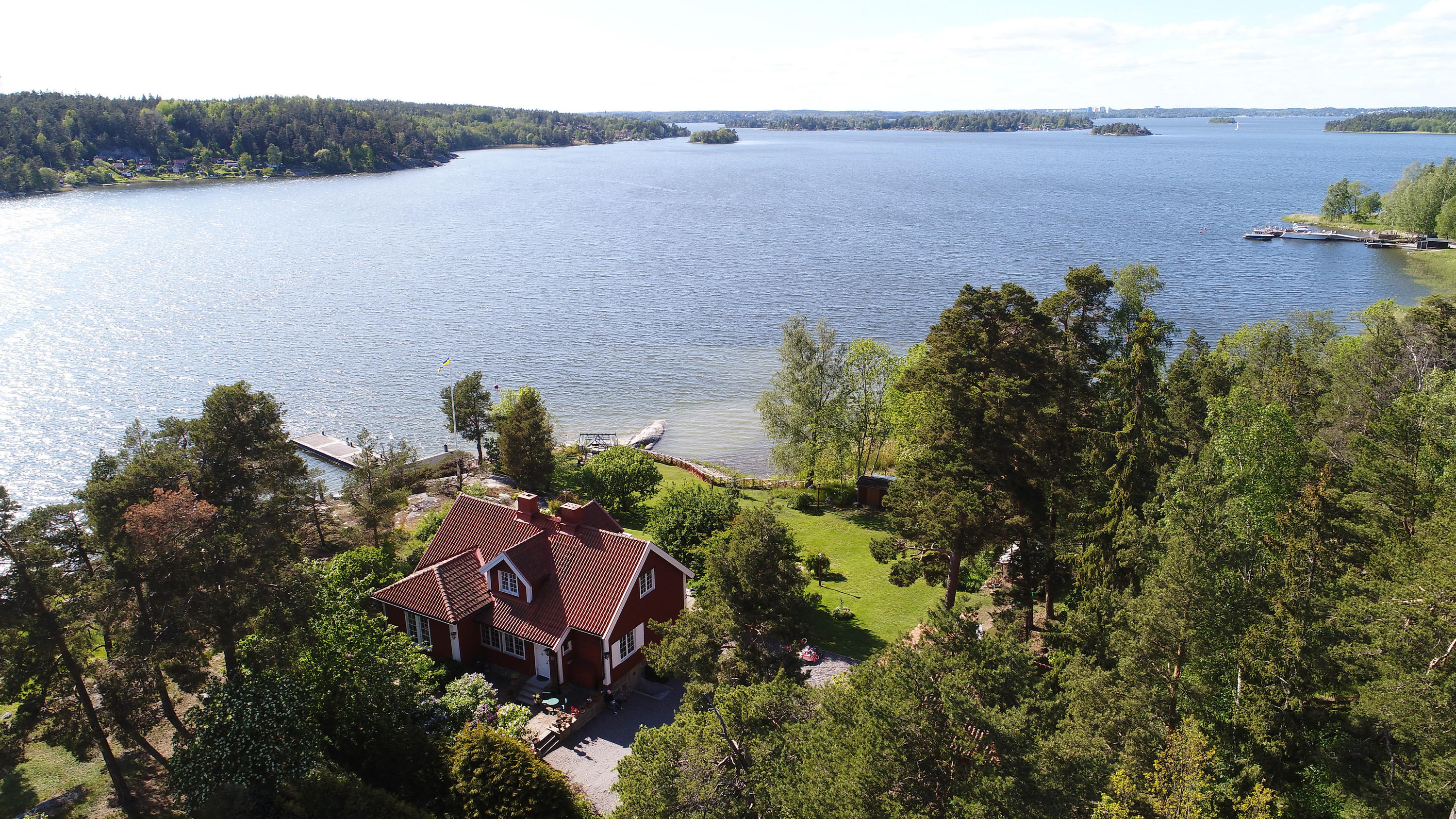 Vackert sjöställe på Lidingö - Skeppsholmen Sotheby
