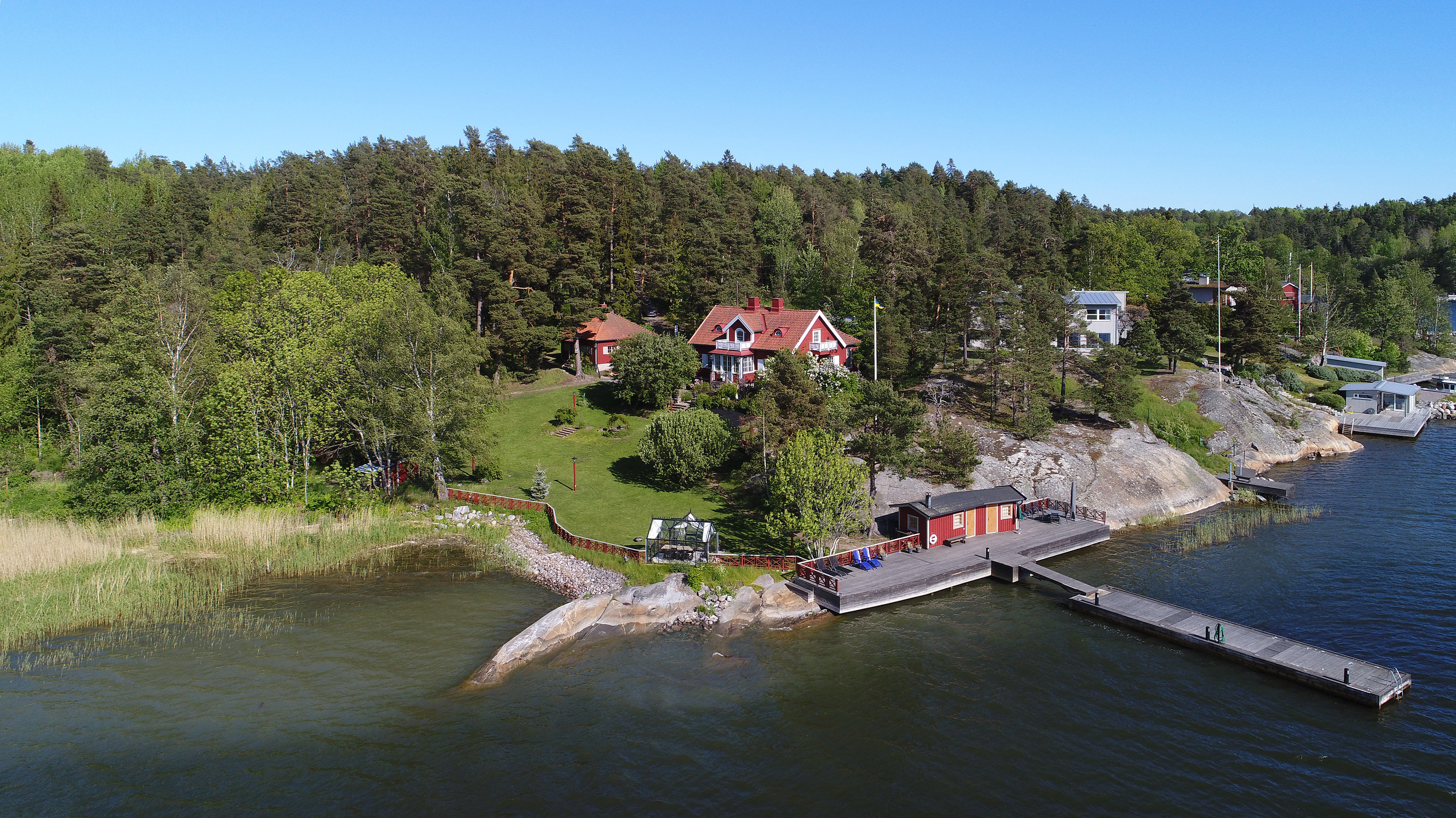 Vackert sjöställe på Lidingö - Skeppsholmen Sotheby