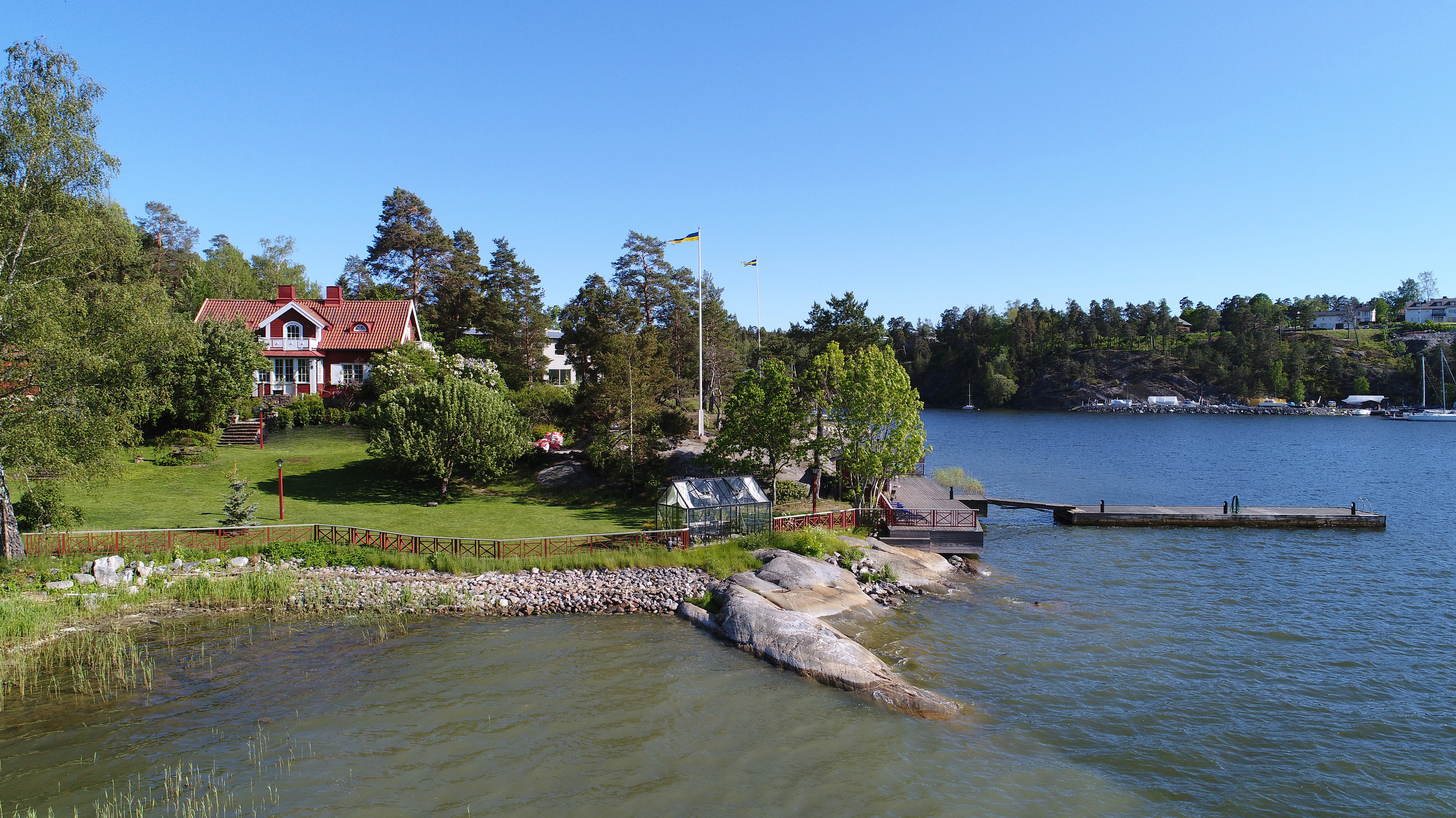 Vackert sjöställe på Lidingö - Skeppsholmen Sotheby
