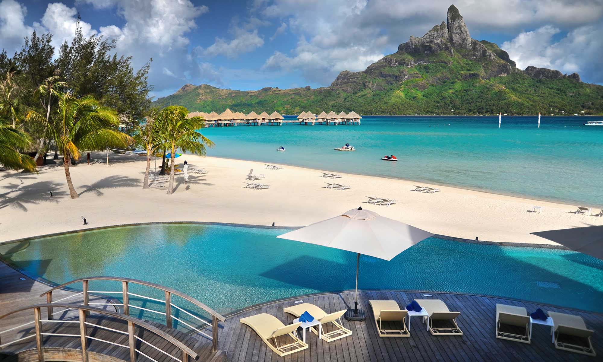 Hotel Le Meridien Bora Bora. Exklusiva resor till Franska Polynesien och Bora Bora.