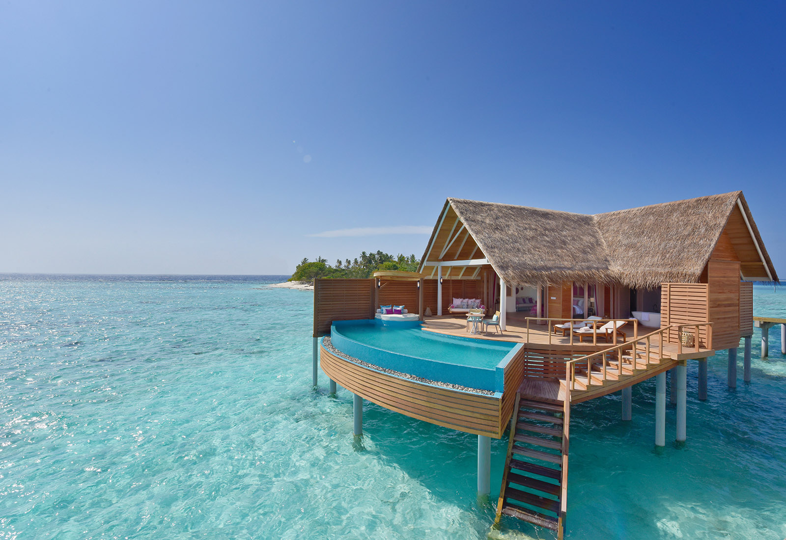 Exklusiva resor och lyxiga hotell i Maldiverna. I vår guide hittar du de bästa hotellen.