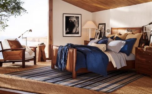 Shelter Point från Ralph Lauren Home. Skapa ett exklusivt sovrum med lyxiga sängkläder.