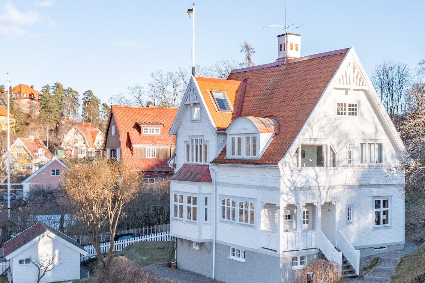 När du söker exklusiva villor och tomter på Lidingö.