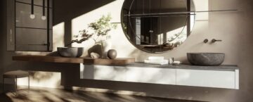 Exklusiva badrum och lyxiga inredningar för ditt drömboende. Ett exklusivt badrum från Italien.