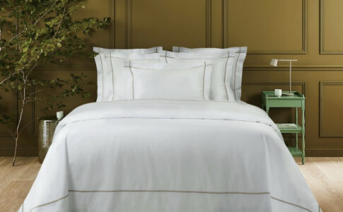 Exklusiva sängkläder för ett lyxigt sovrum. Perfekt om du vill ha ett exklusivt bäddset.