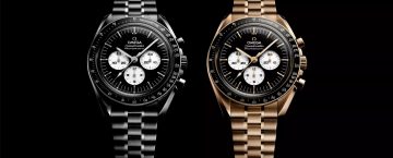 Exklusiva klockor och lyxklockor i en guide. Här en Omega Speedmaster Moonwatch.