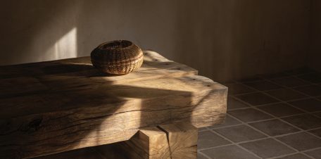 Restored 1930s villa Guest House No. 16 by Norm Architects, Northern Zealand Scandinavian interior in raw lime, oak and stone, restored villa near the Danish coast