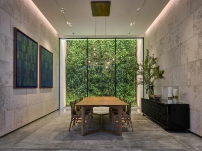 Island Villa på Jumeirah Bay Island i Dubai väljer återhållsamhet framför överdåd. Arkitektur av SAOTA och inredning av ARRCC och OKHA.